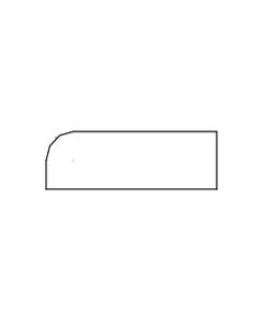Scribe Molding-Shaker White